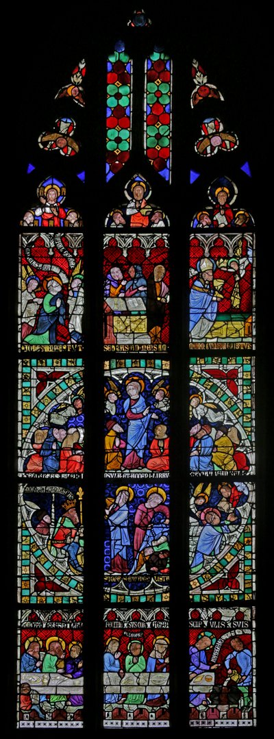 Window Depicting the Saint John Window by French School